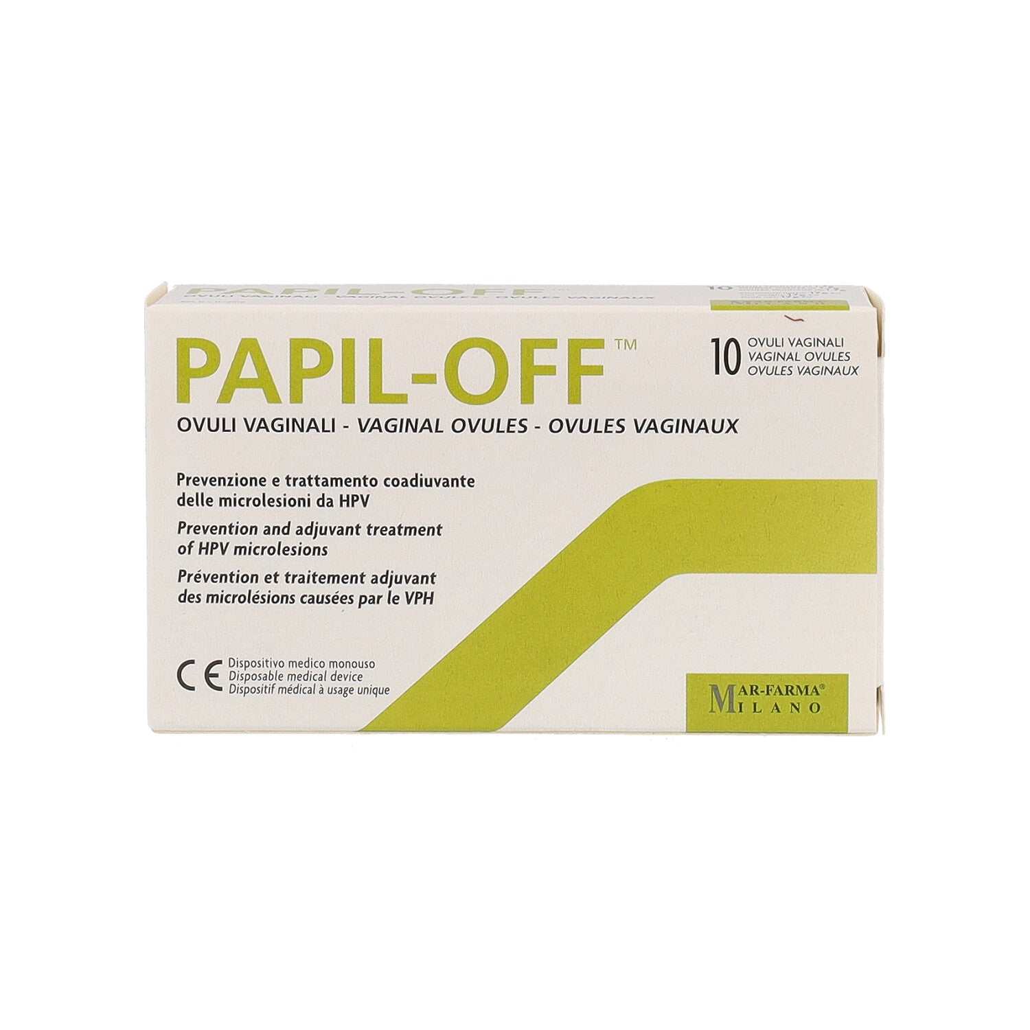 PAPIL-OFF OVULI VAGINALI 10PZ
