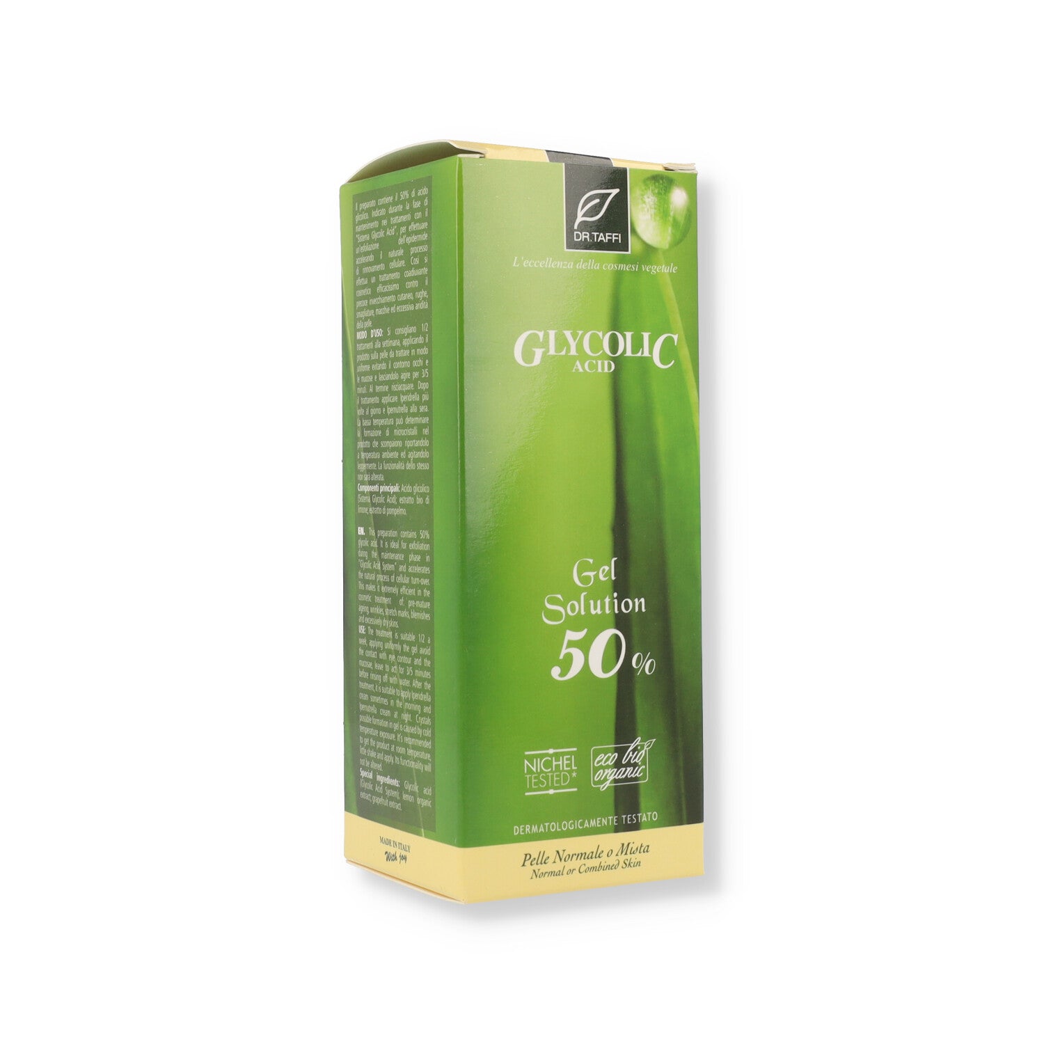 ACIDO GLICOLICO GEL SOL 50 % BIO 100 ml