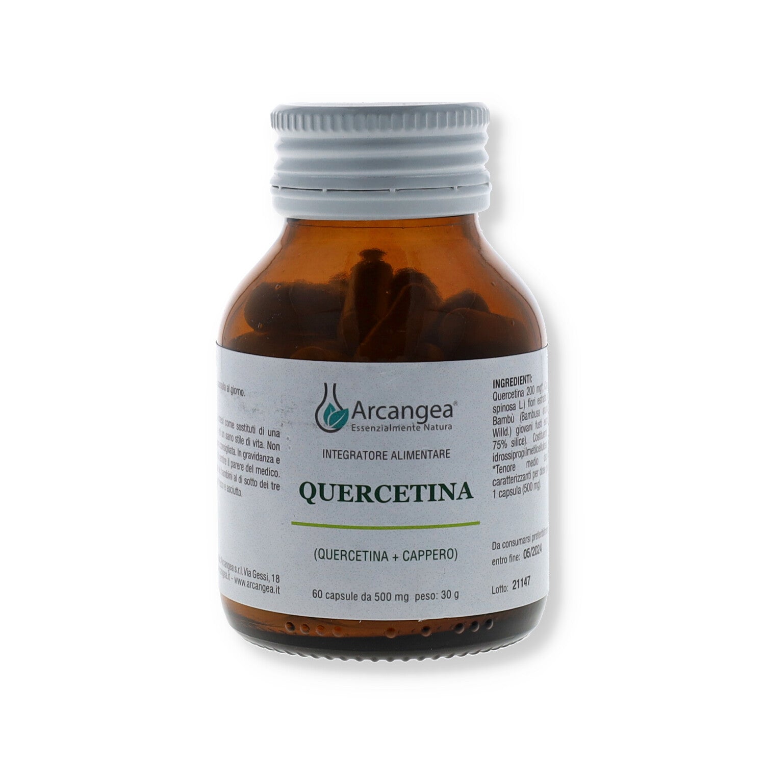 QUERCETINA 60 CAPSULE 500MG