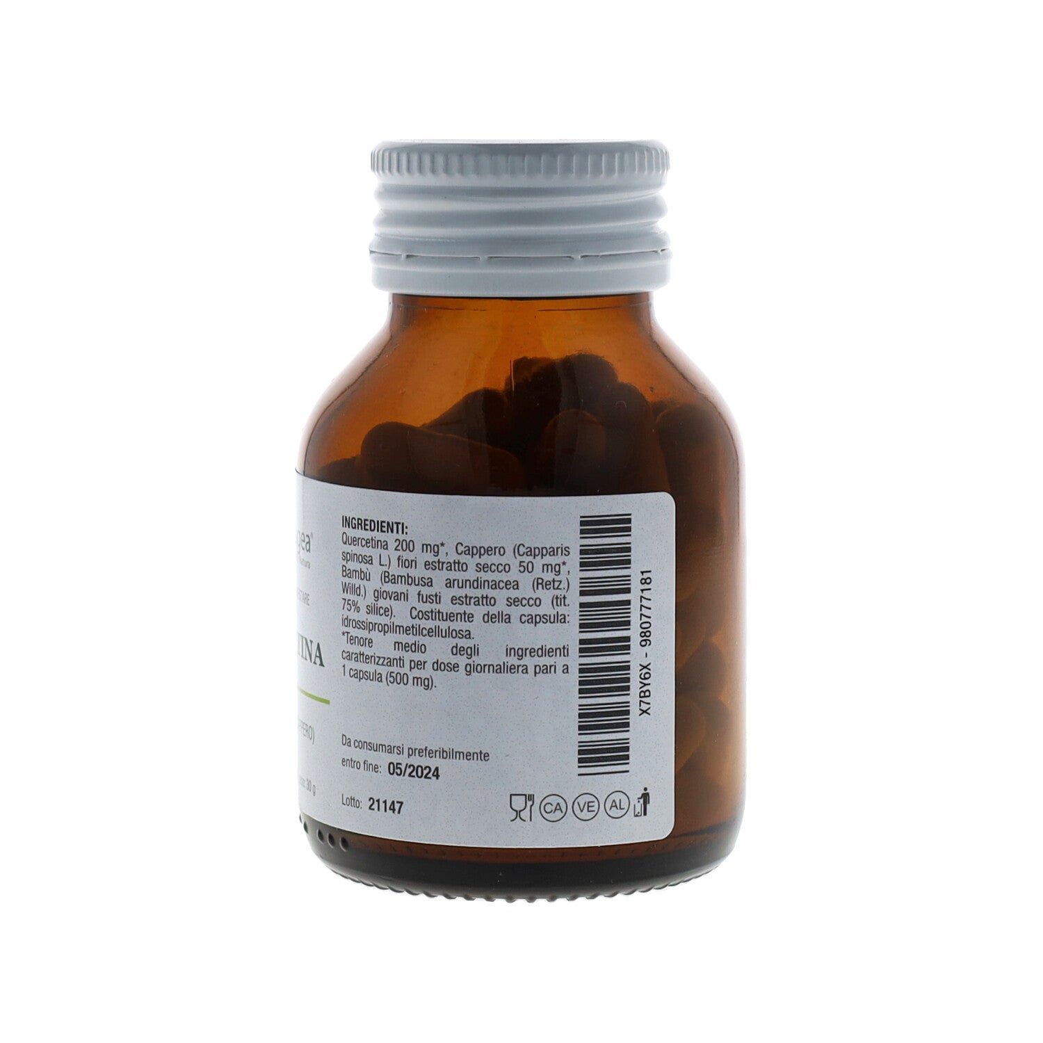 QUERCETINA 60 CAPSULE 500MG