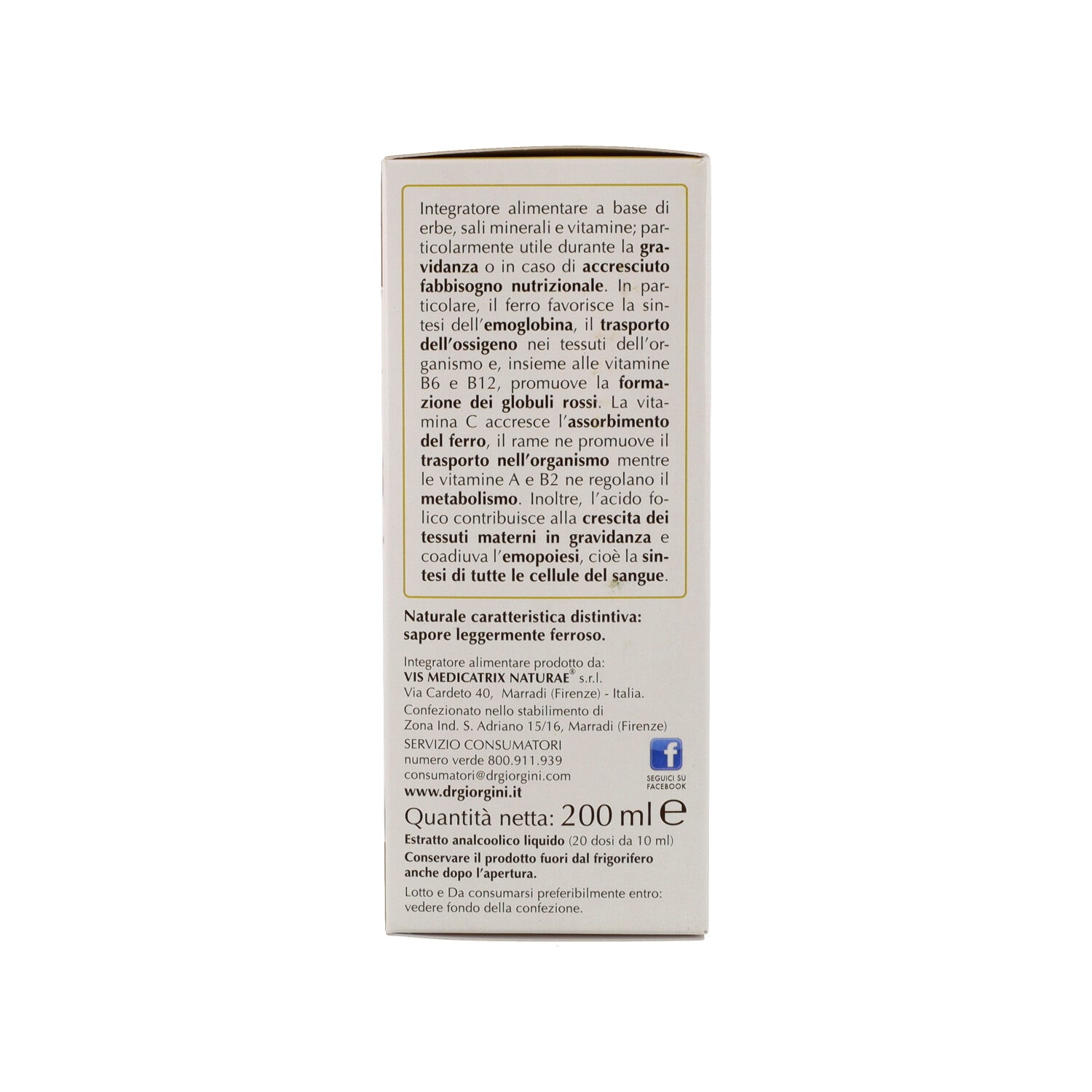 ACCIAIOVIS LIQUIDO ANALCOLICO 200ML