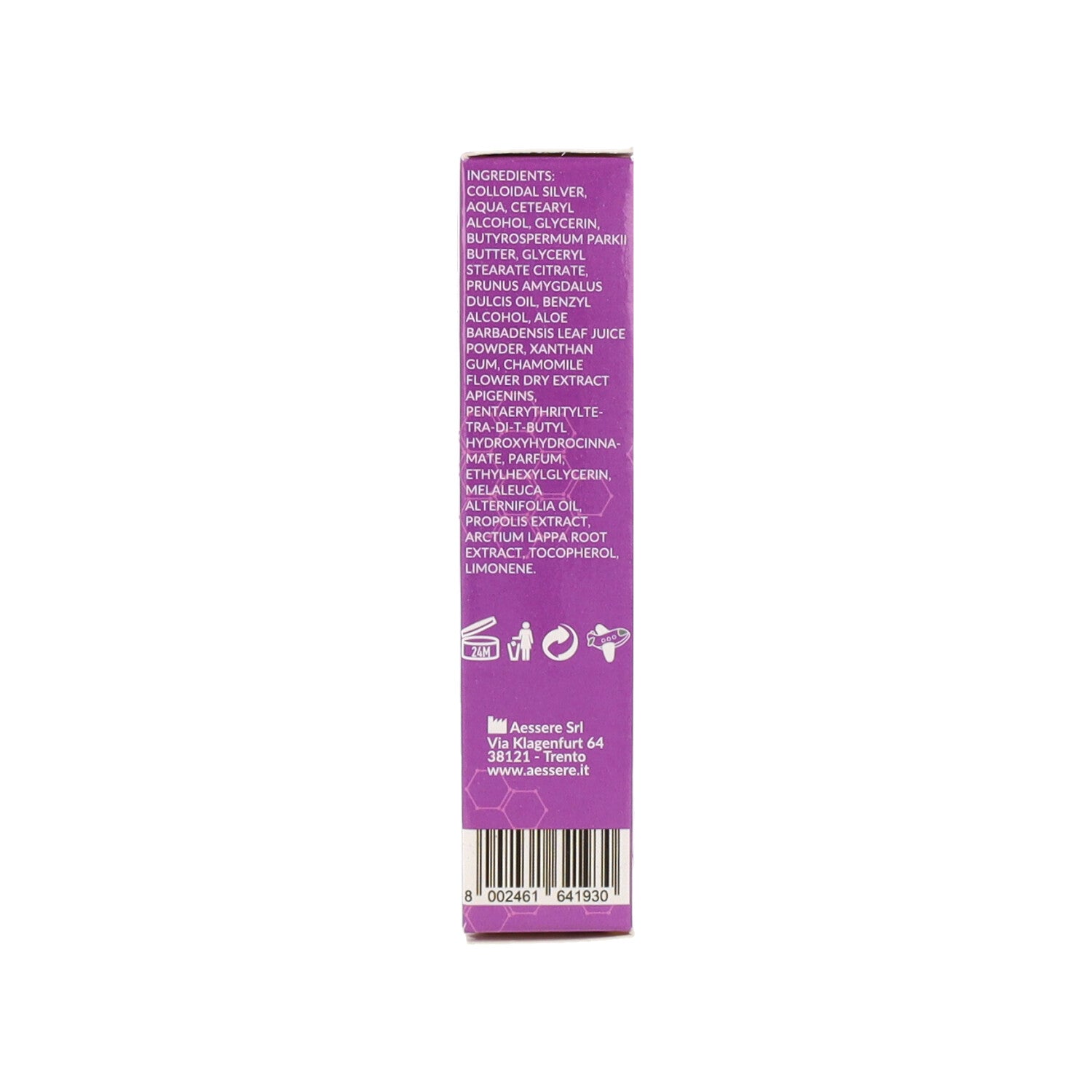 AESSERE ARGENTO COLLOIDALE PLUS BALSAMO LABBRA SIMPLEX 100PPM 12ML