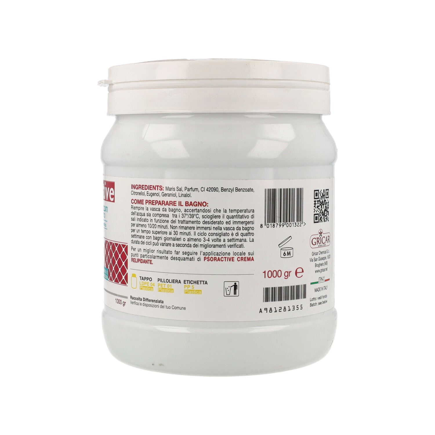 PSORACTIVE SALI MAR MORTO - 1KG