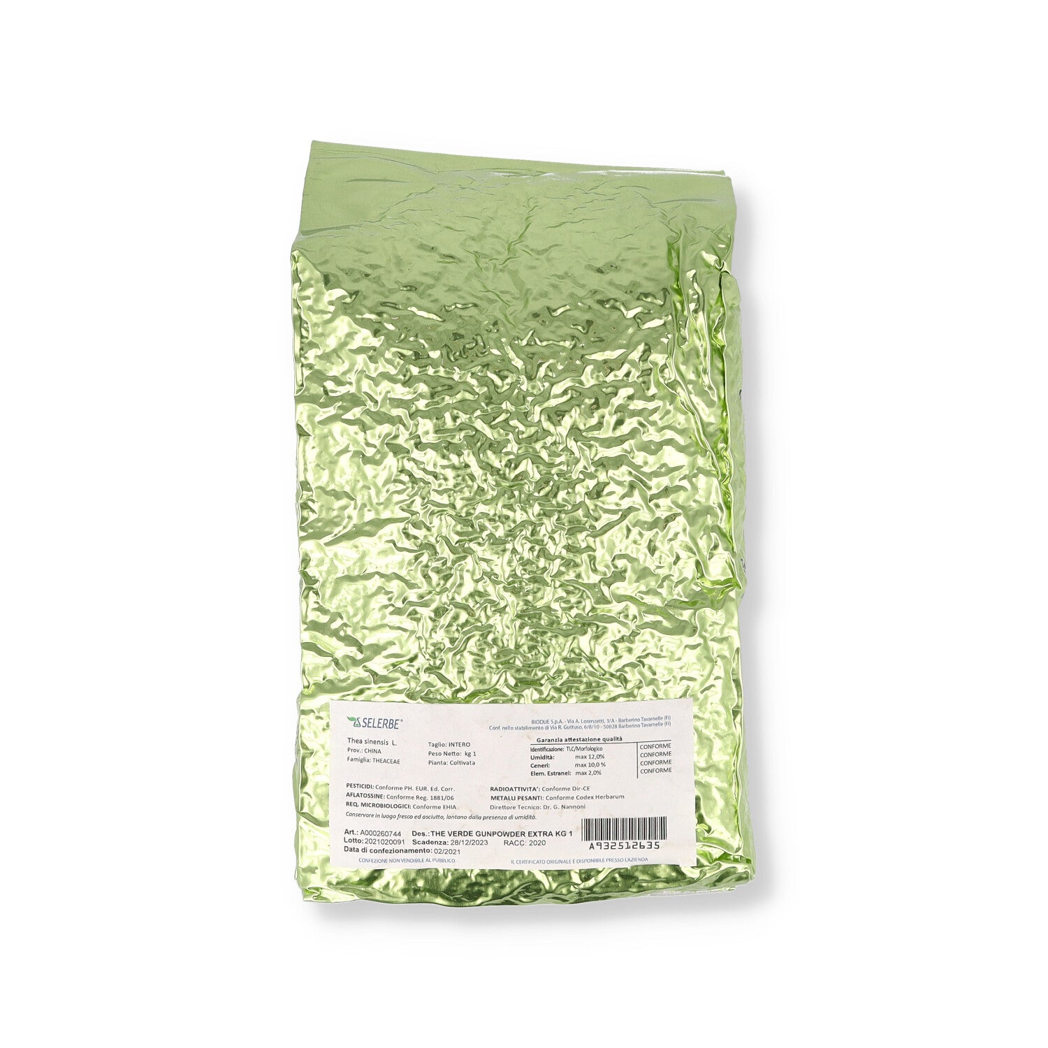 ERBE THE VERDE GUNPOWDER EXTRA 1KG