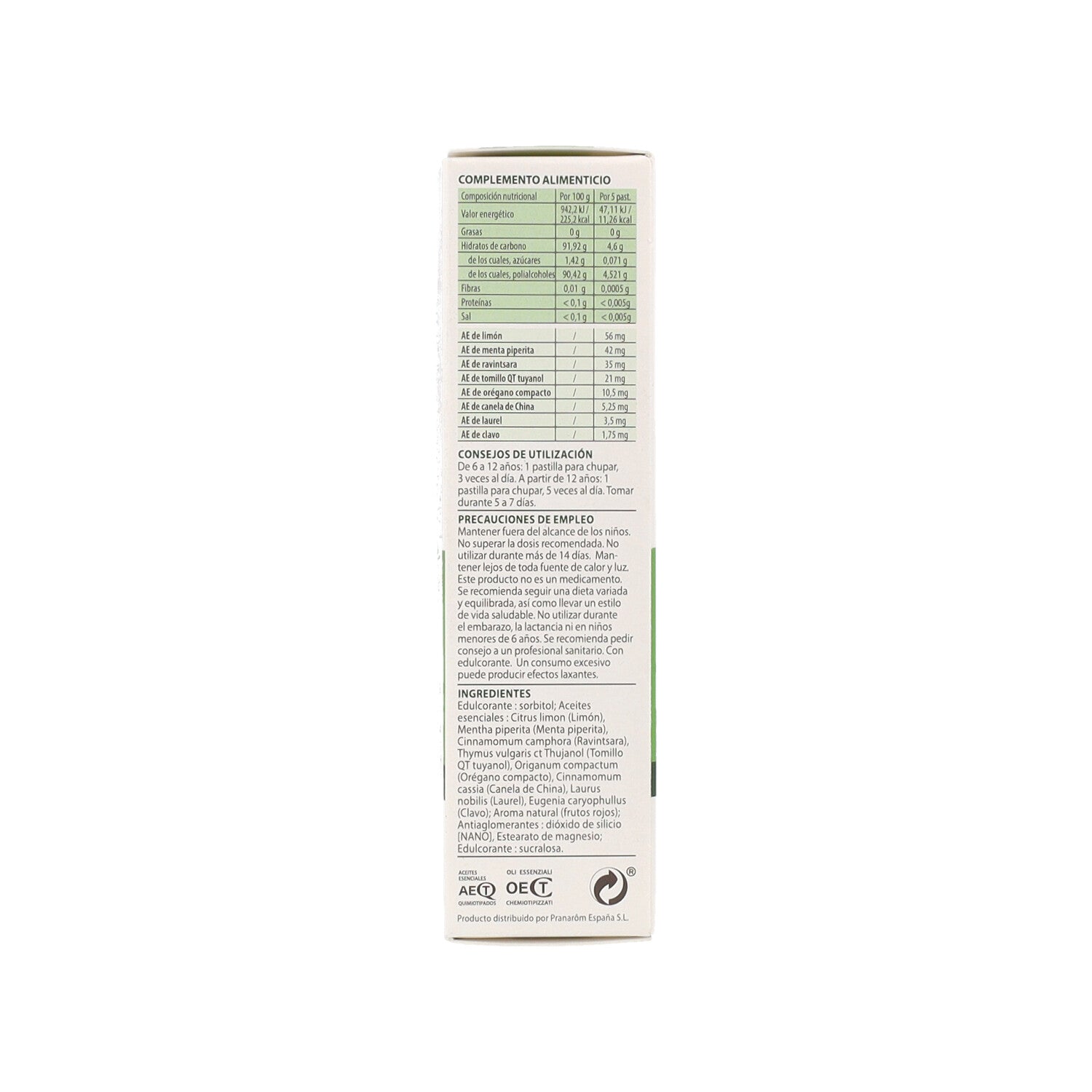 PRANAROM AROMAFORCE GOLA 21 PASTIGLIE