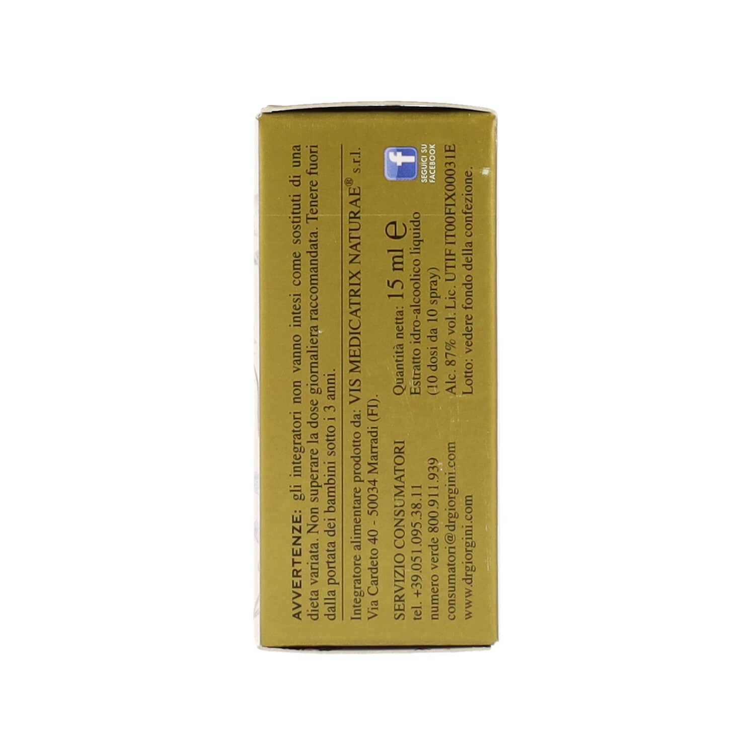 CITRONELLA LEMONGRASS QUINTESSENZA SPRAY 15ML