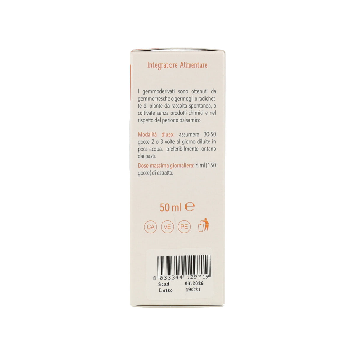 BIANCOSPINO MG 50ML