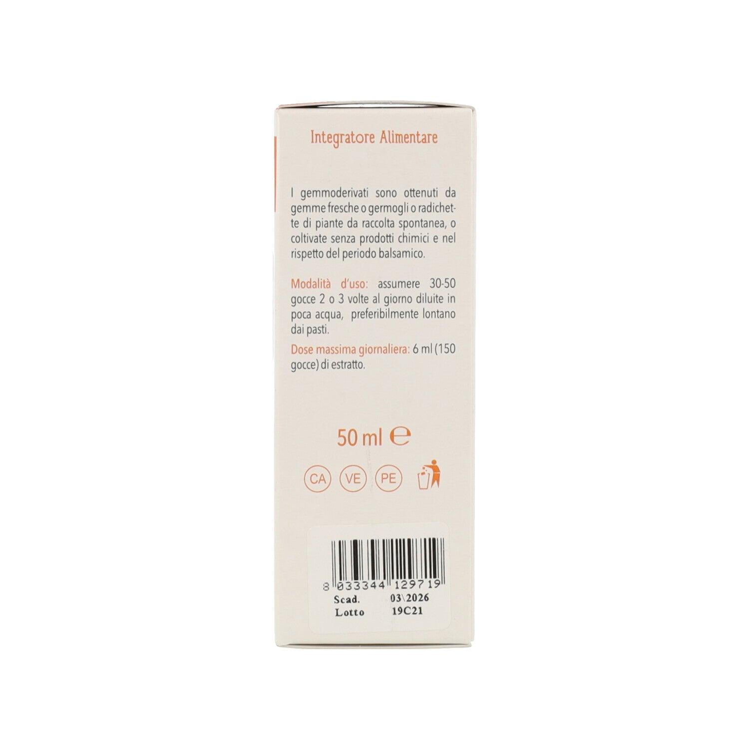 BIANCOSPINO MG 50ML
