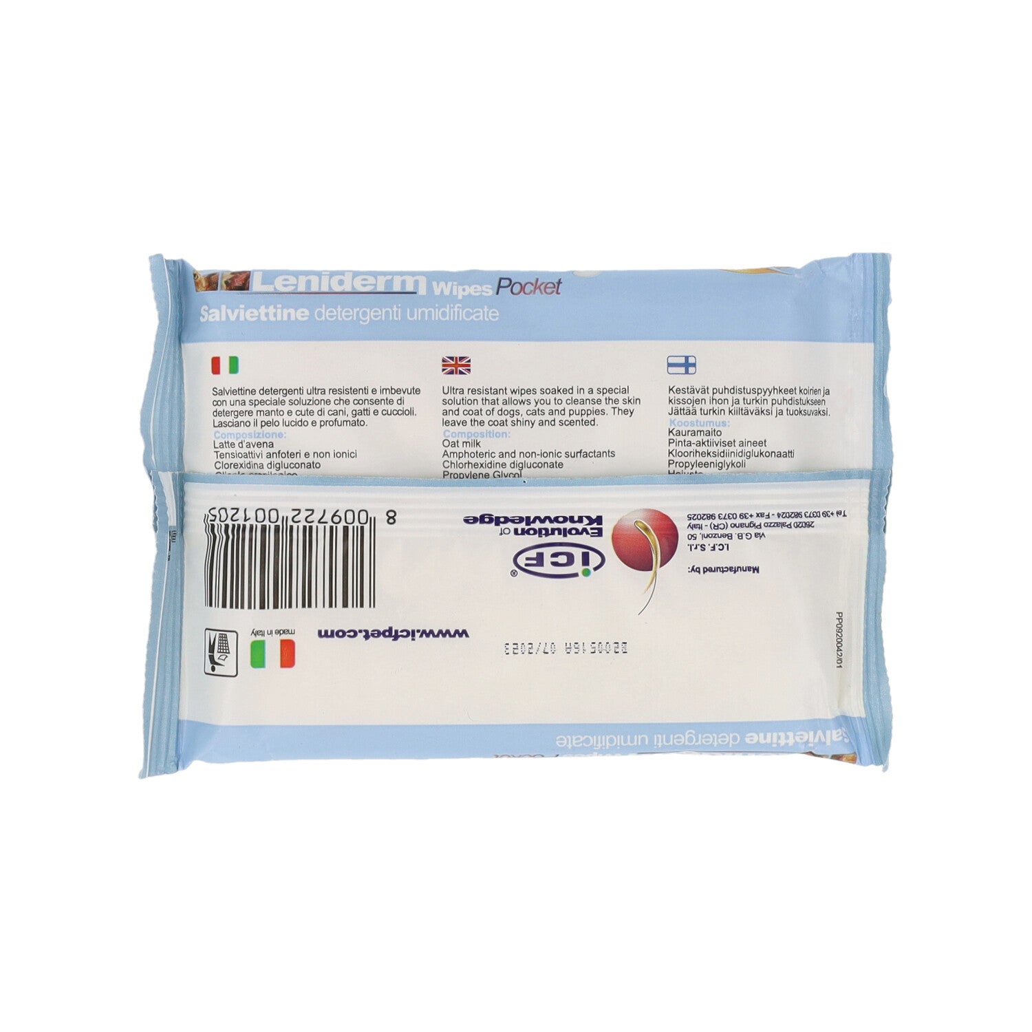 LENIDERM WIPES POCKET 20PZ
