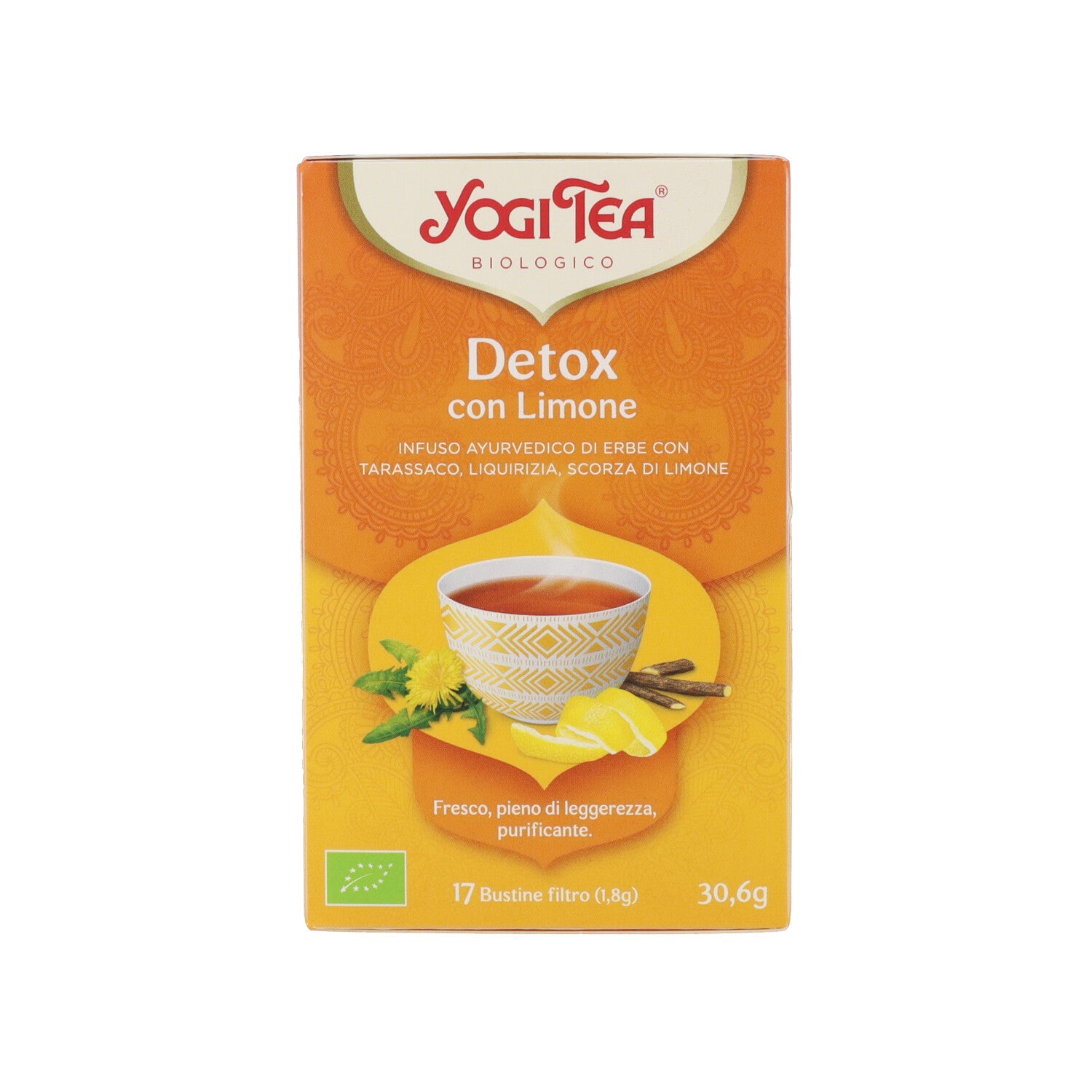 YOGI TEA DETOX LIMONE 17 FILTRI