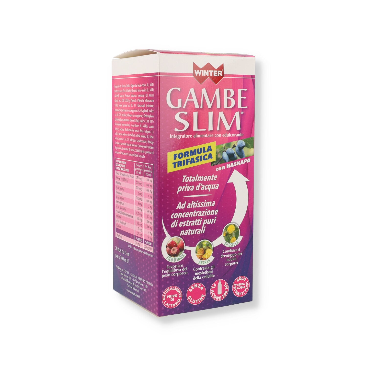 WINTER GAMBE SLIM FORMULA TRIFASICA 300ML