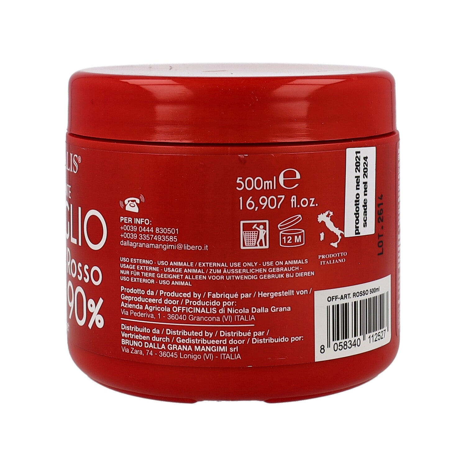 ARTIGLIO ROSSO 90% 500ML