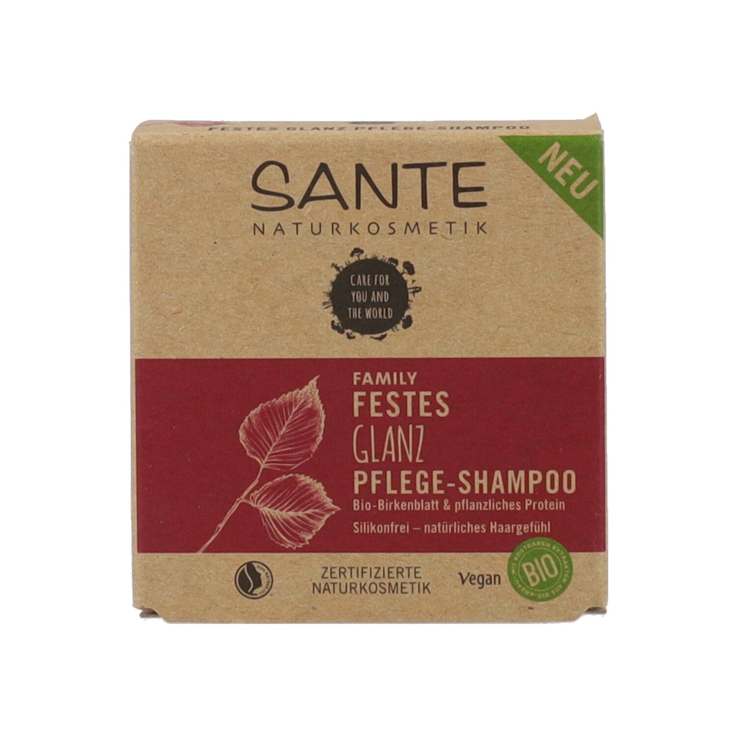 SANTE SHAMPOO SOLIDO LUCENTEZZA BETULLA/PROTEINE VEGETALI