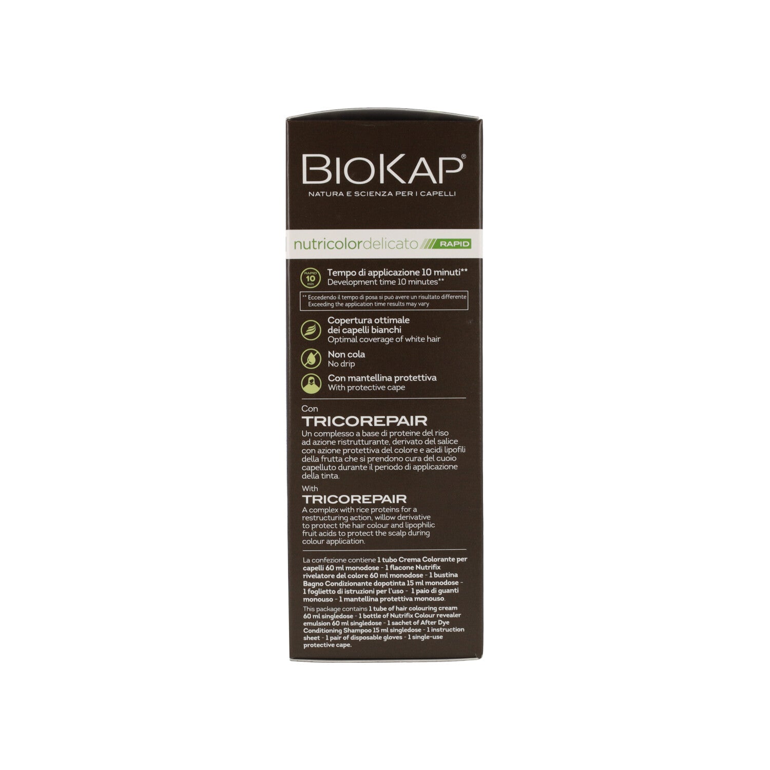 BIOKAP NUTRICOLOR DELICATO RAPID 5,15 CASTANO CENERE