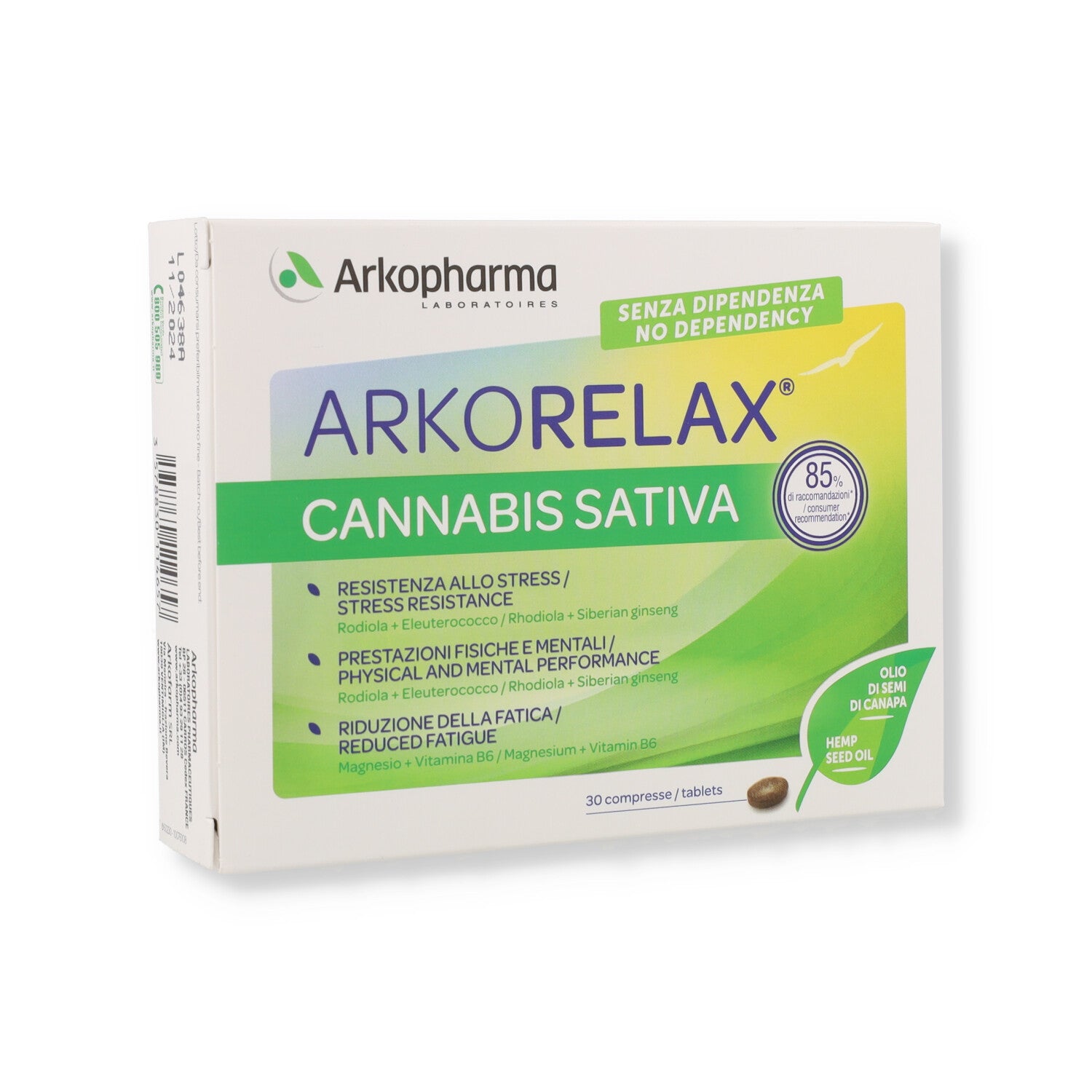 ARKORELAX CANNABIS SATIVA30CPR