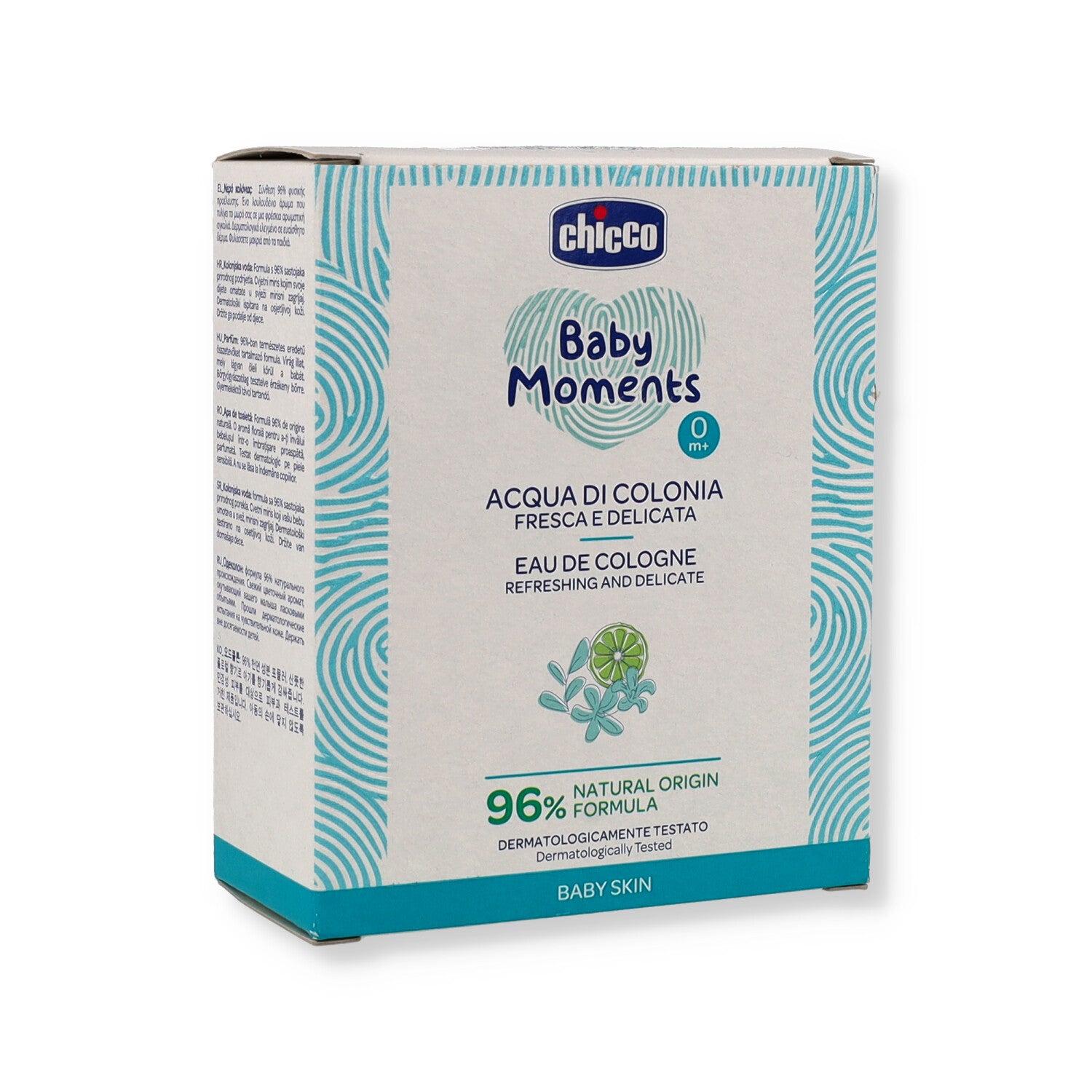 CHICCO BABY MOMENTS ACQUA COLONIA REFRESH 100ML