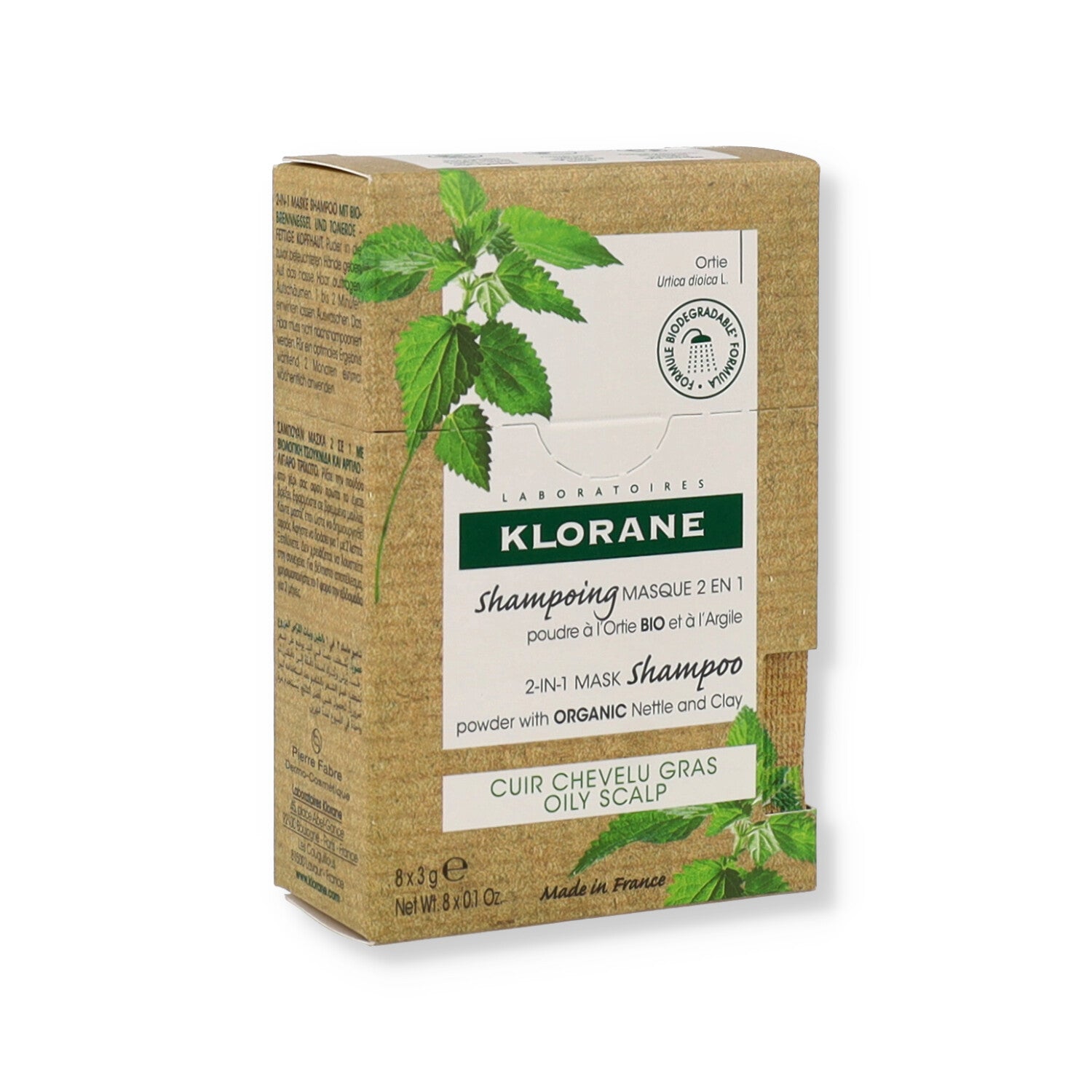 KLORANE SHAMPOO MASCHERA LAVANDA 8 BUSTINE