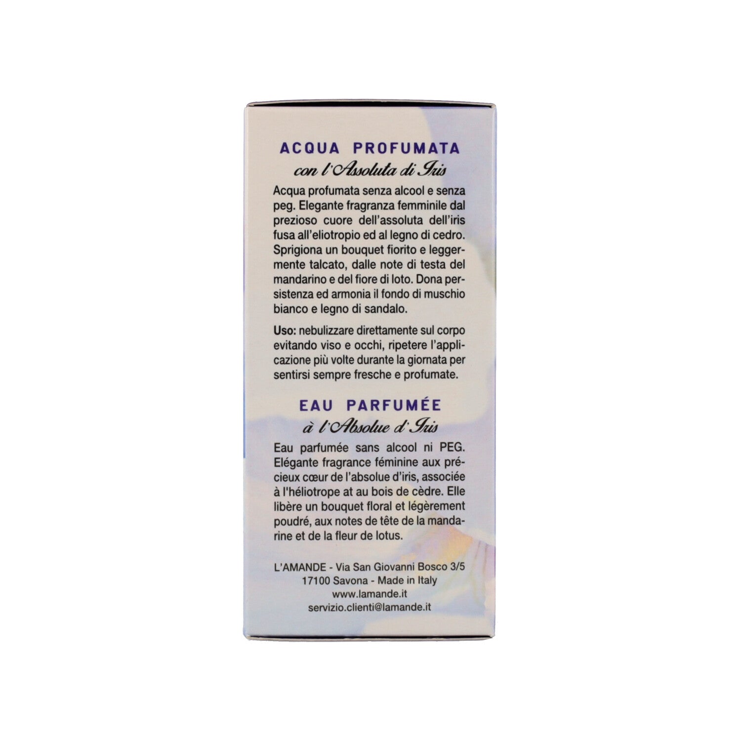 AROMATIQUE ACQUA PROFUMATA IRIS SUPREMO 100ML