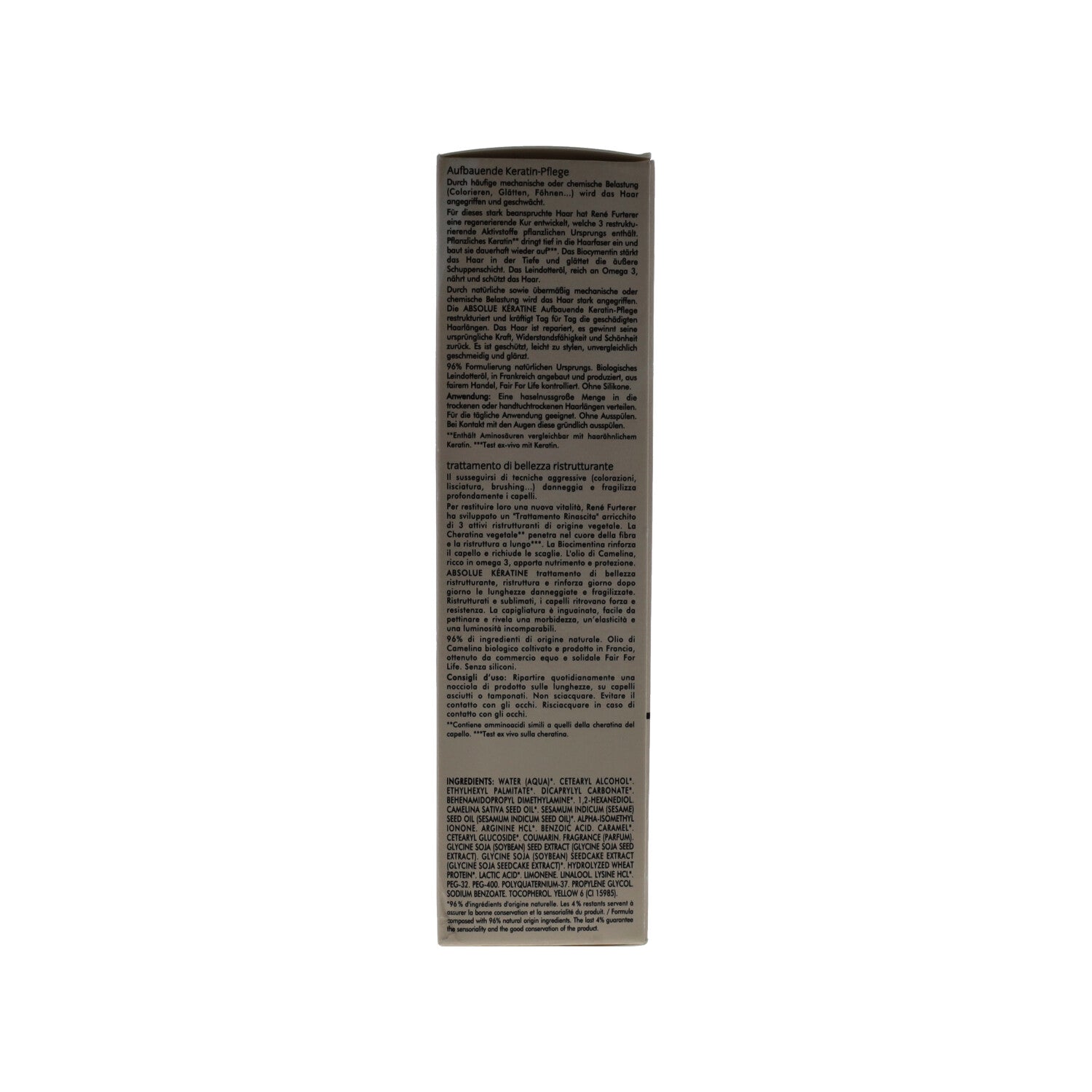 ABSOLUE KERATINE TRATTAMENTO RINASCITA - 100 ML