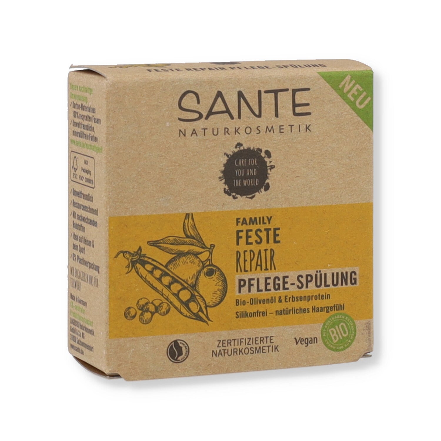 SANTE FAMILY BALSAMO SOLIDO OLIVE E PISELLO