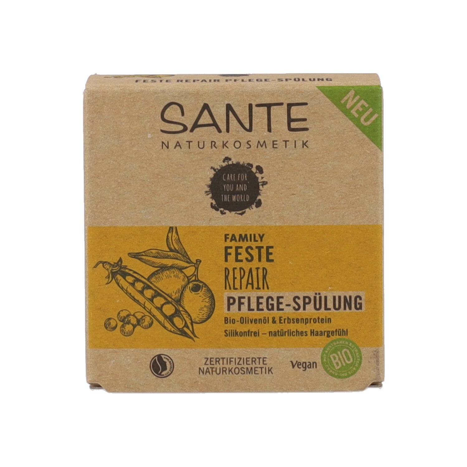 SANTE FAMILY BALSAMO SOLIDO OLIVE E PISELLO