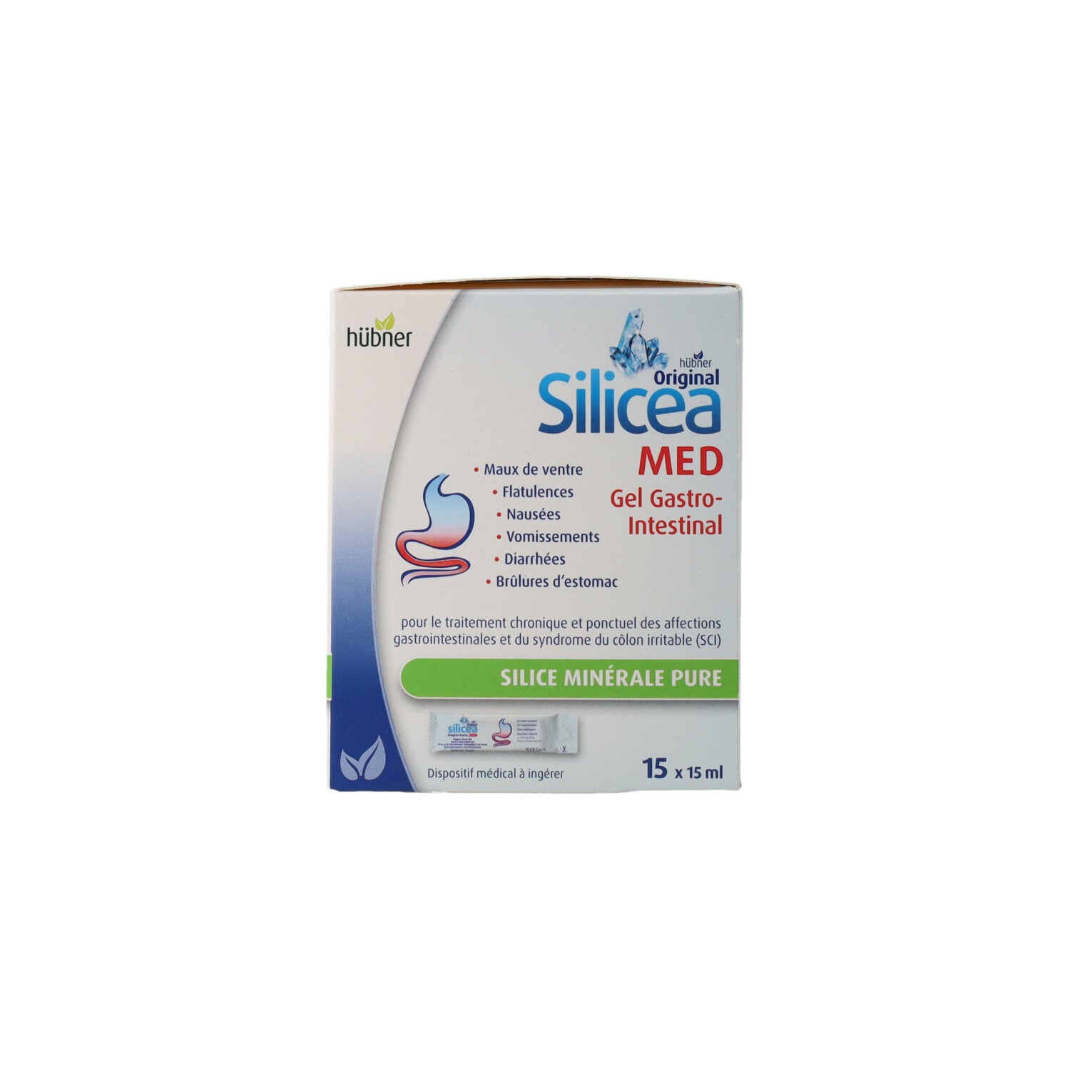HUBNER SILICEA MED GEL GASTROINTESTINALE 15 BUSTINE