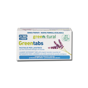 GREENATURAL GREENTABS LAVATRICE 24PZ