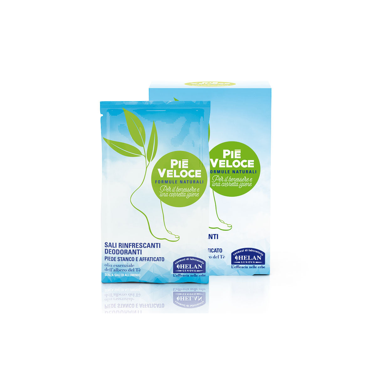 PIE' VELOCE SALI RINFRESCANTI DEODORANTI 6 BUSTINE