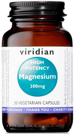 VIRIDIAN MAGNESIUM HIGH POTENCY 300MG