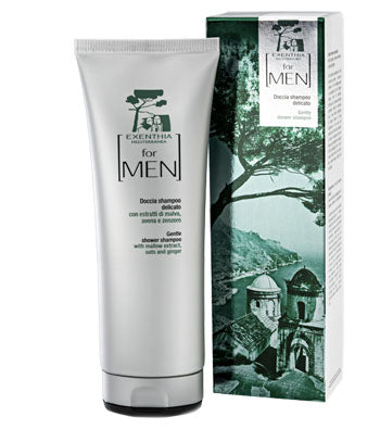 EXENTHIA MEDITERRANEEA DOCCIASHAMPOO ULTRADELICATO FOR MEN 250ML