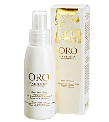 EXENTHIA MEDITERRANEA ORO DEO ECO SPRAY 100ML