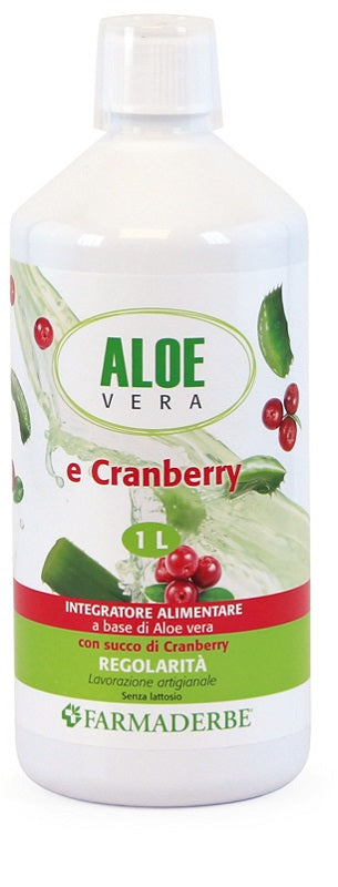 ALOE VERA SUCCO CRANBERRY 1L