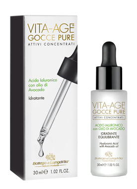 VITA AGE® GOCCE PURE - ACIDO IALURONICO CON OLIO DI AVOCADO