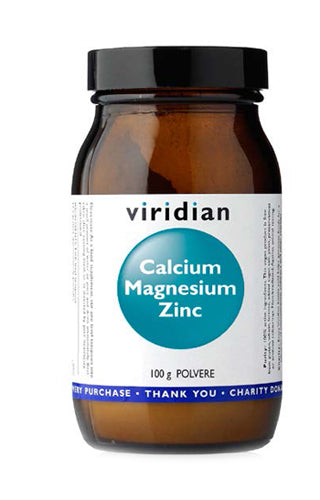 VIRIDIAN CALCIUM MAGNESIUM ZIN 100GR