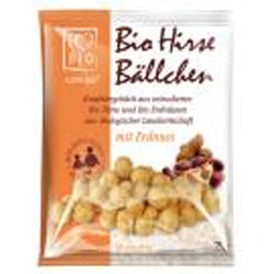 PALLINE DI MIGLIO CON ARACHIDI BIO