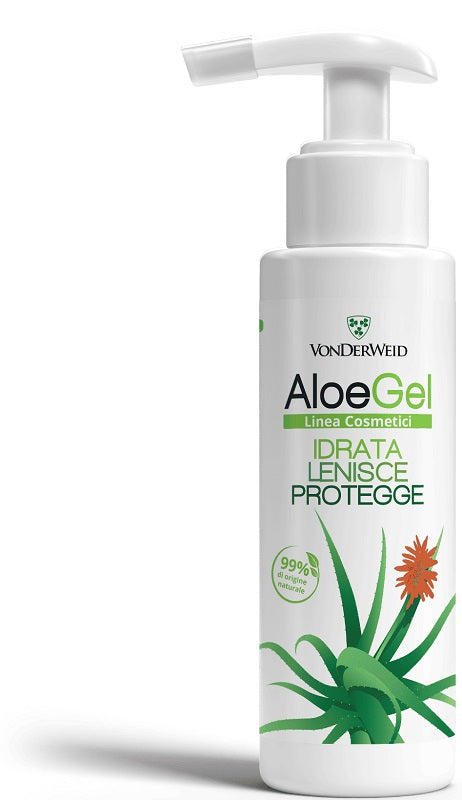 VONDERWEID ALOEGEL - GEL LENITIVO CON ALOE ARBORESCENS, ALOE VERA E O.E. LIMONE 250 ML