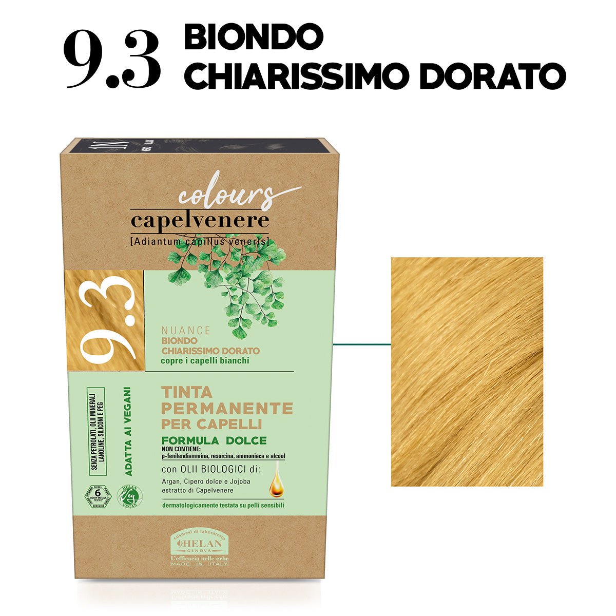 CAPELVENERE TINTA CAP 9.3 BIONDO CHIARISSIMO DORATO