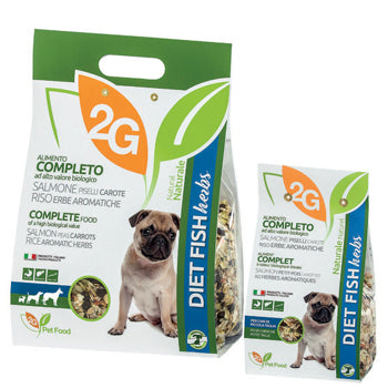 2G PET FOOD DIET FISH HERB - 350 G