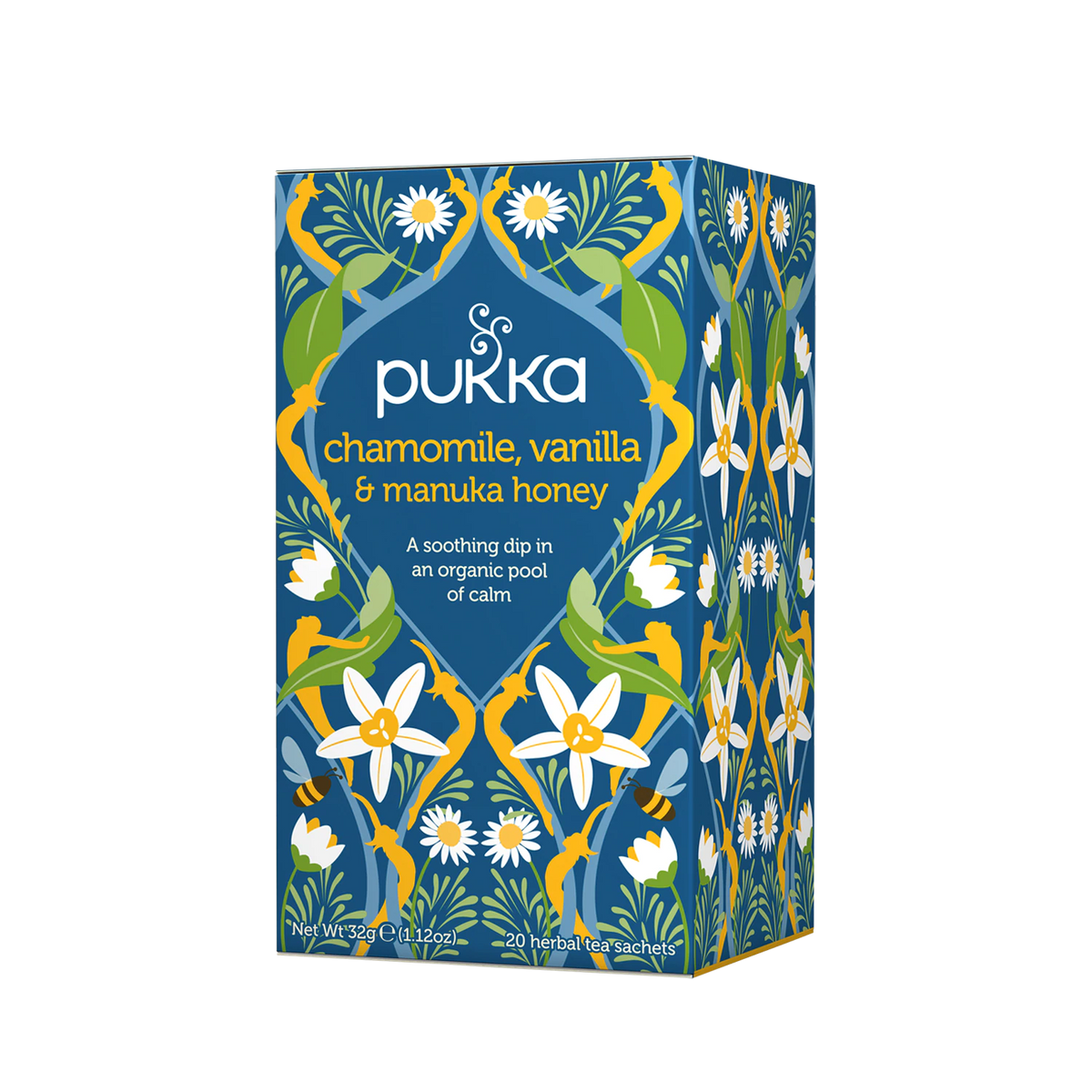 TISANA PUKKA CAMOMILLA VANIGLIA MANUKA 32G