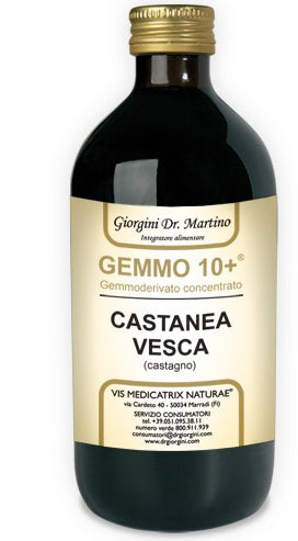 CASTAGNO ANALCOLICO GEMMO10+ 500ML