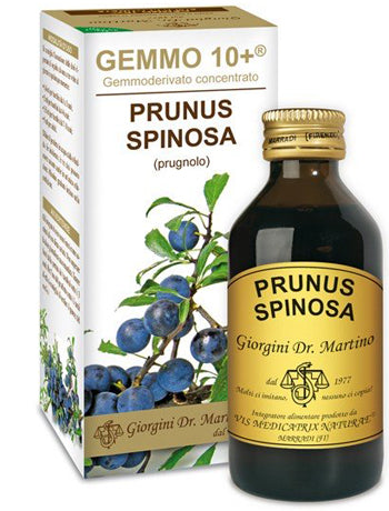 PRUGNOLO LIQUIDO ANALCOLICO GEMMO10+ 100ML
