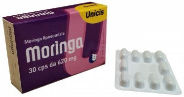 MORINGA UNICIS 30 CPS 620MG