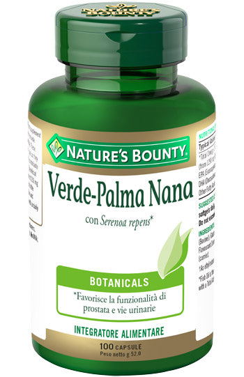 NATURE'S BOUNTY VERDE PALMA 100 CAPSULE