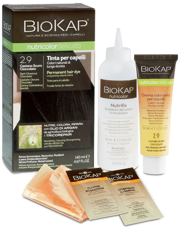BIOKAP NUTRICOLOR DELICATO 2,9 CASTANO SCURO CIOCCOLATO