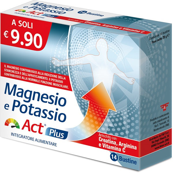 MAGNESIO POTASSIO ACT PLUS 14BUSTINE