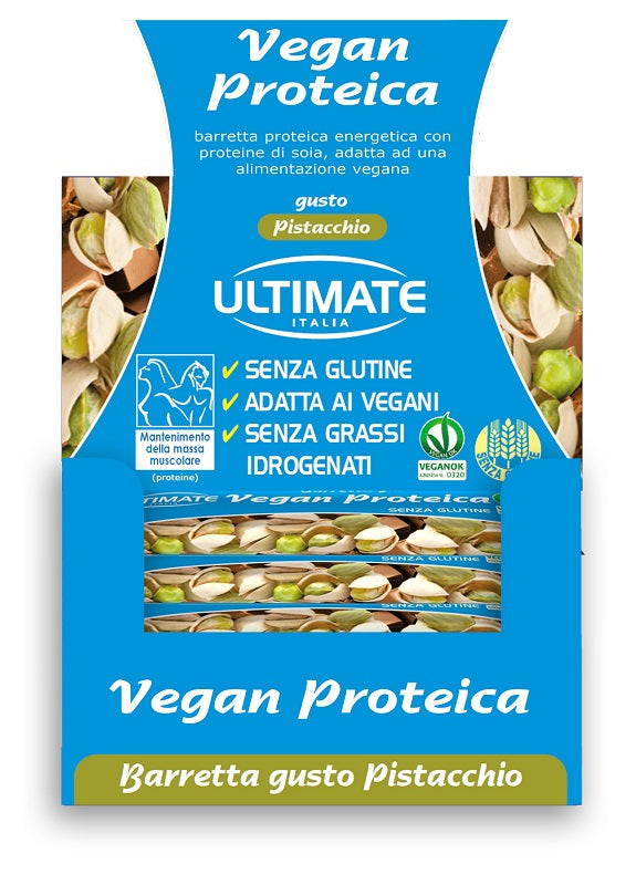 BARRETTA VEGAN PROTEICA AL PISTACCHIO BOX 24