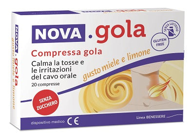 NOVA GOLA LIMONE/MIELE 20CPR
