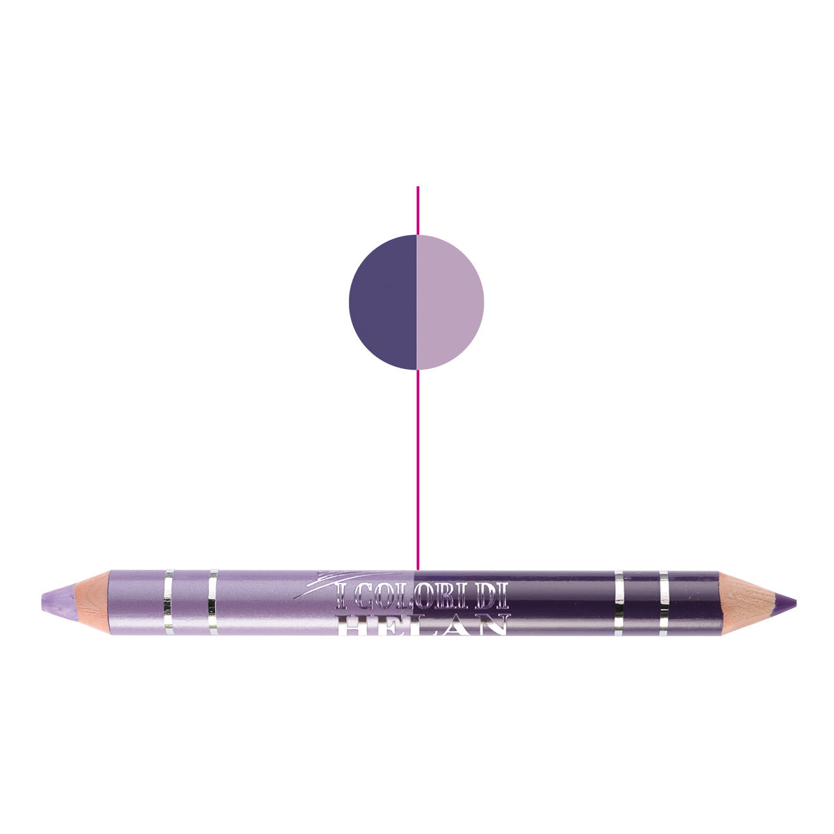TRUCCO MATITA DUO OCCHI GLICINE/VIOLA