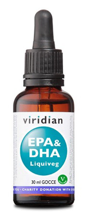 VIRIDIAN EPA & DHA LIQUID VEGAN 30ML
