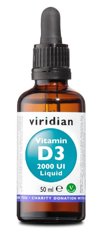 VIRIDIAN VITAMIN D3 2000UI 50ML